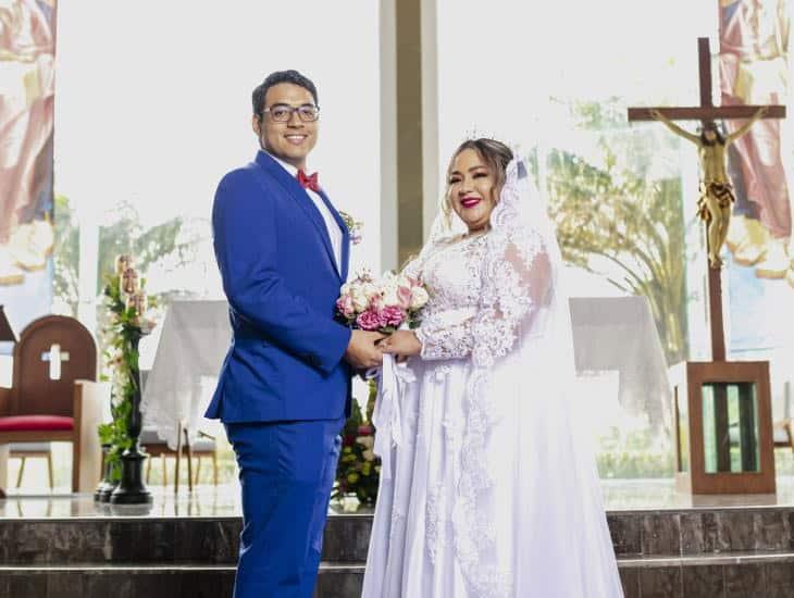 Uriel Lara y Amayrani Romero contraen sagrado matrimonio
