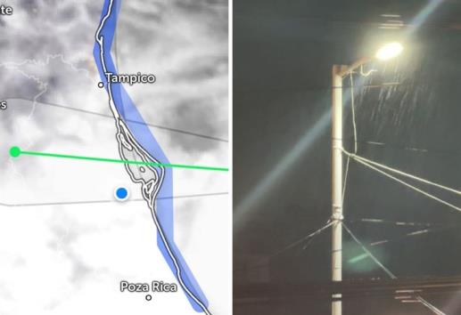 Ingresa tormenta tropical Alberto a zona norte de Veracruz; así avanza en estos municipios