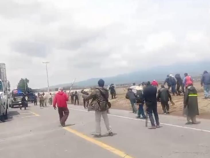 Reportan disparos durante desalojo en Totalco, en Perote; esto sabemos