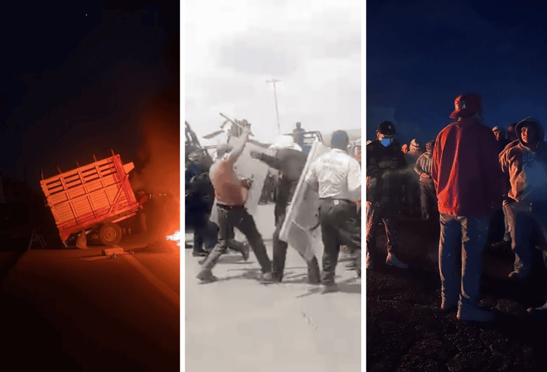 Se atrincheran en Totalco, Perote; pobladores instalan barricadas