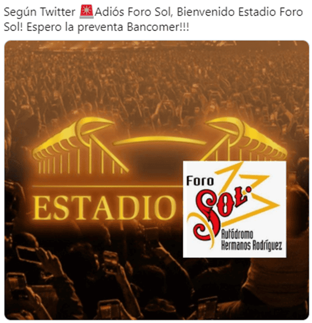 Foro Sol: Estos son los mejores MEMES que surgieron por el cambio de nombre a Estadio GNP