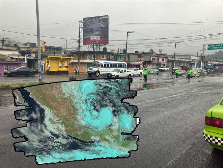 Tormenta tropical Alberto provoca el cierre de estas calles en Xalapa