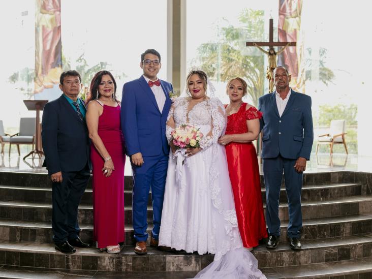Uriel Lara y Amayrani Romero contraen sagrado matrimonio