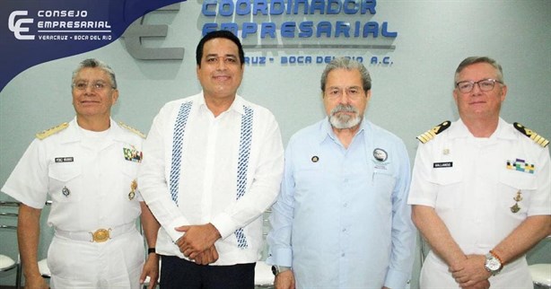 CCE Veracruz-Boca del Río se reúne con el Coordinador General de Puertos y Marina Mercante