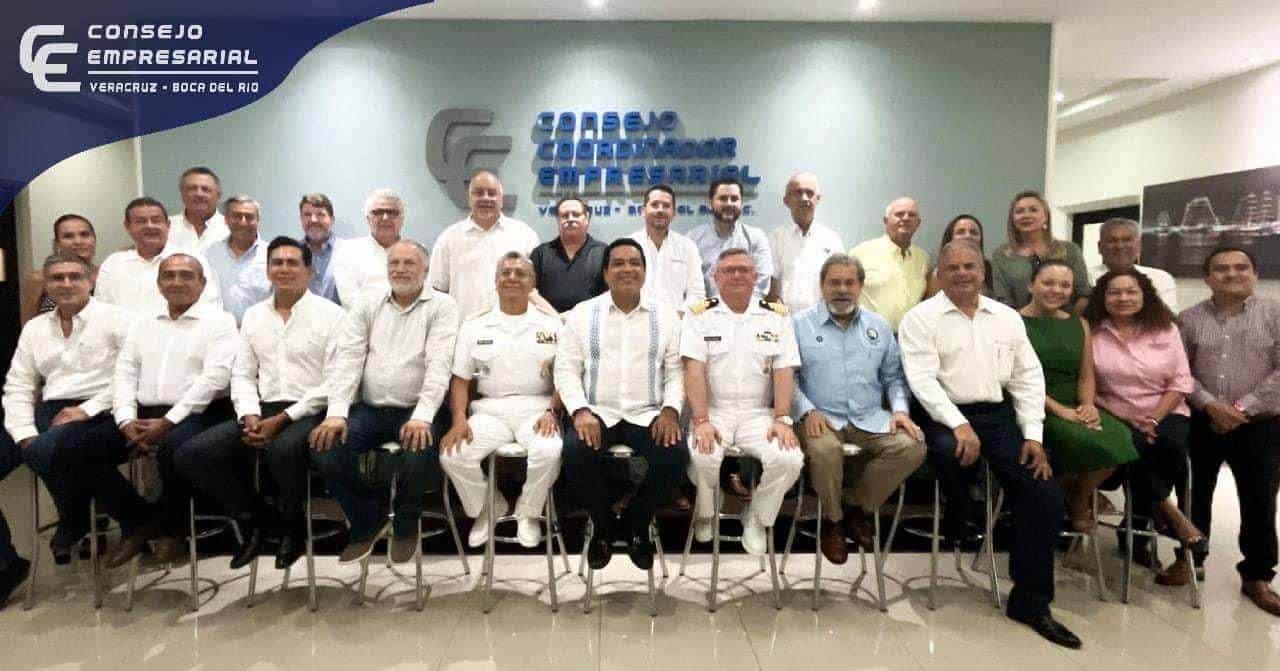 CCE Veracruz-Boca del Río se reúne con el Coordinador General de Puertos y Marina Mercante