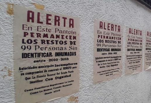Ayuntamiento incumplió; así reclaman que no se construya Semefo en panteón Palo Verde