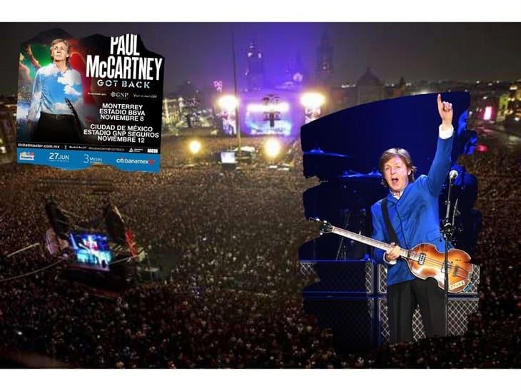 Paul McCartney: ¿Cuántos conciertos ha dado en México?