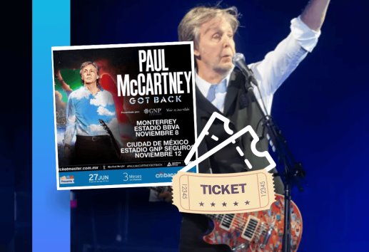 Paul McCartney fecha, boletos  y detalles del concierto en Mexico 
