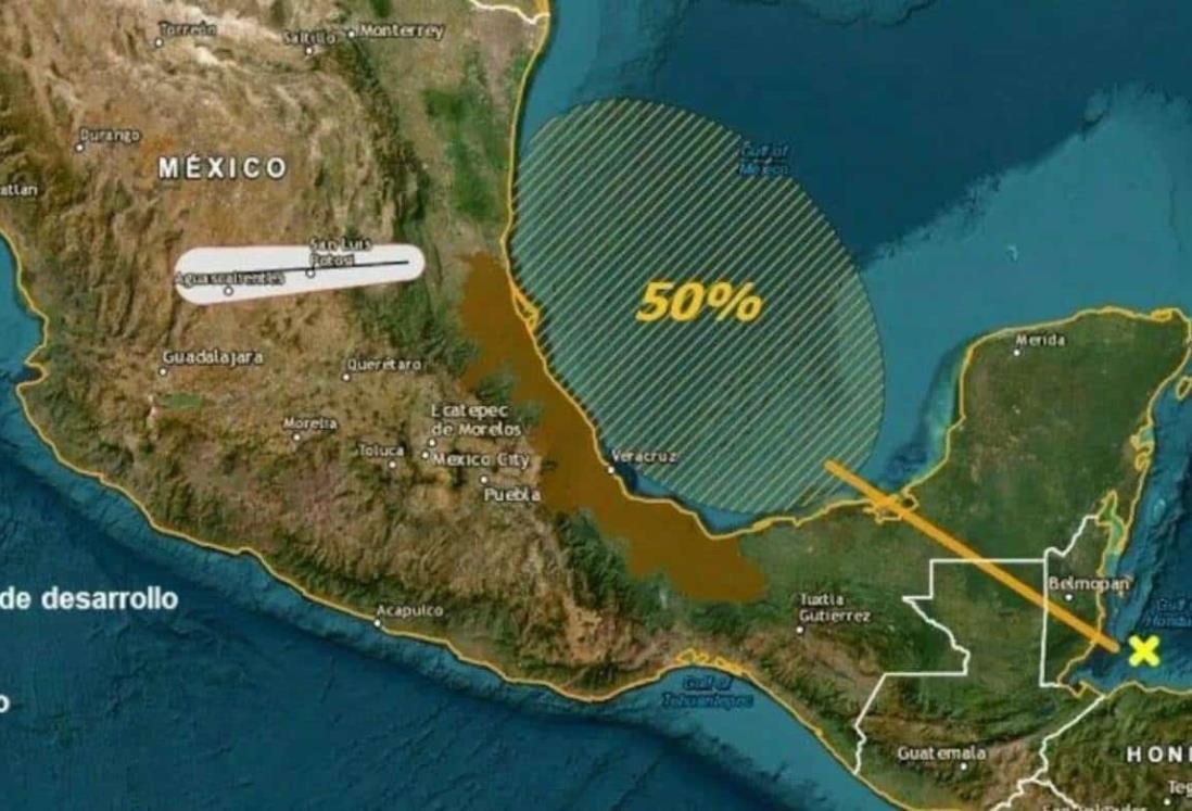 Pronostican nuevo disturbio en el Golfo de México; ¿Afectará a Veracruz?