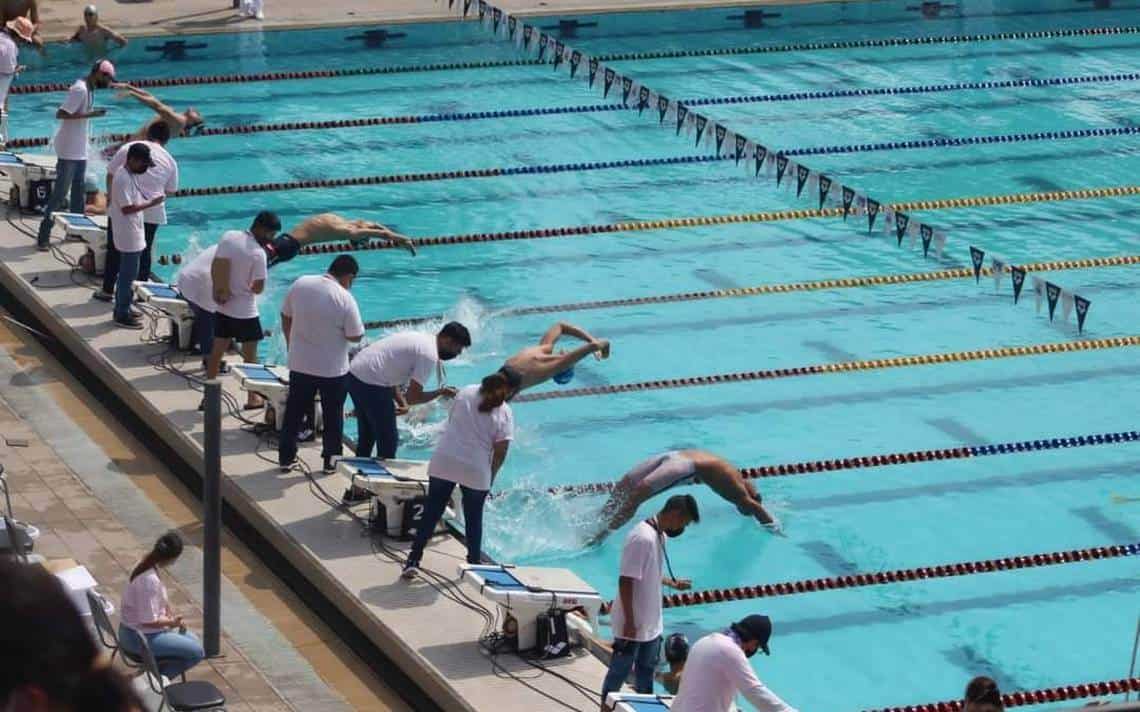 La natacion en acción