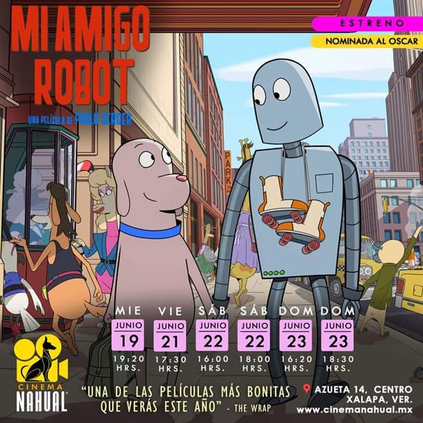 Presentan película Mi amigo Robot en Xalapa; fecha de cartelera