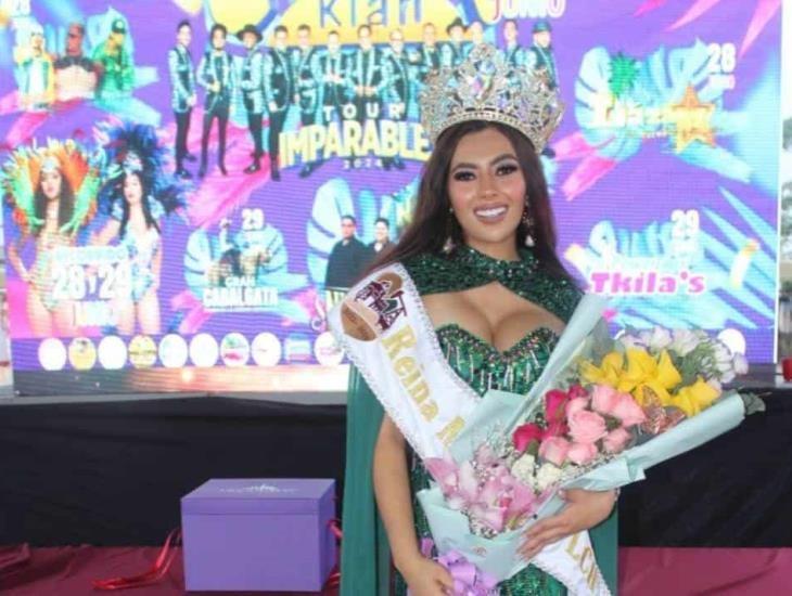 Indira Meneses fue elegida como reina en la Fiesta Musical con Alegría
