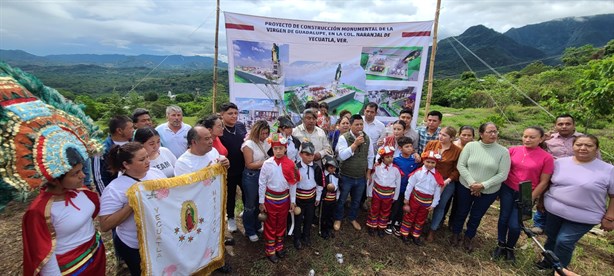 Devoción colosal: construyen Virgen de Guadalupe en Veracruz; medirá 23 metros