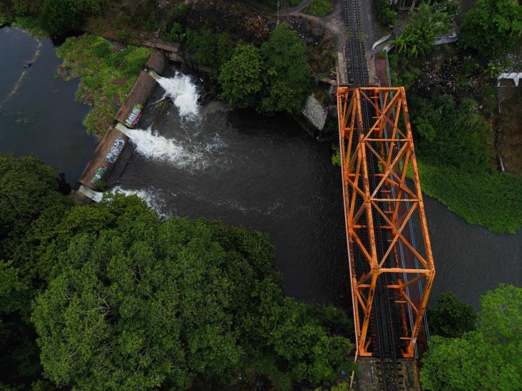 Mantiene SPC Veracruz vigilancia por crecida de río Jamapa