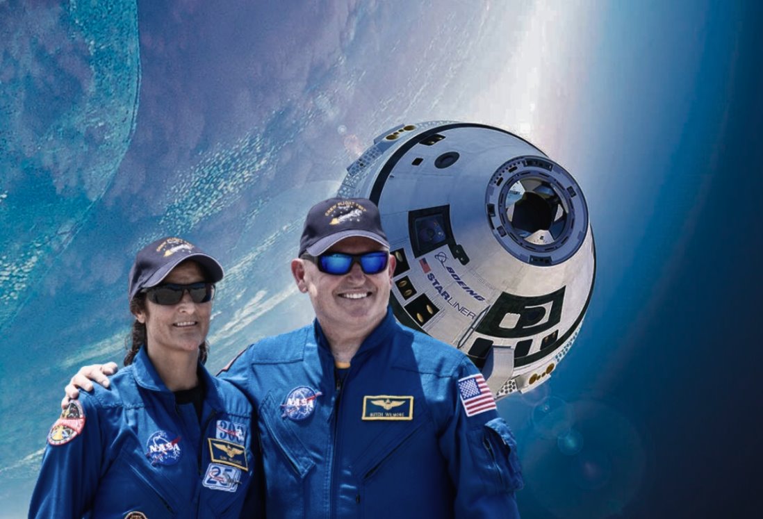 Estos astronautas de la nasa podrían no volver a la tierra: Cápsula Starliner