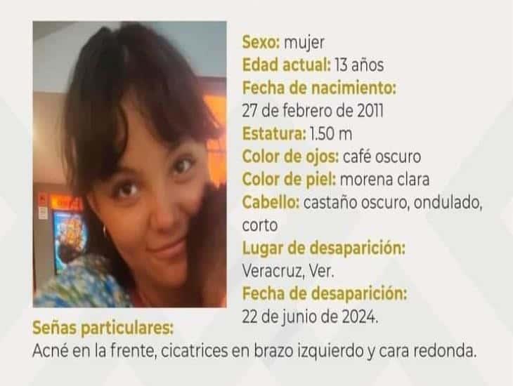 Piden ayuda para encontrar a Allison Kristelle Márquez; tiene 13 años
