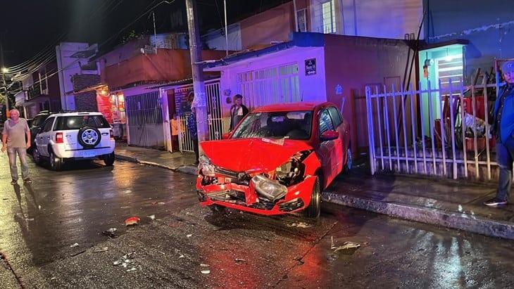 Se registran dos accidentes en Orizaba, dejando tres personas con lesiones menores