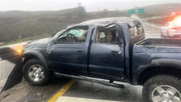 Fatal volcadura en Las Cumbres de Maltrata deja un fallecido y ocho lesionados