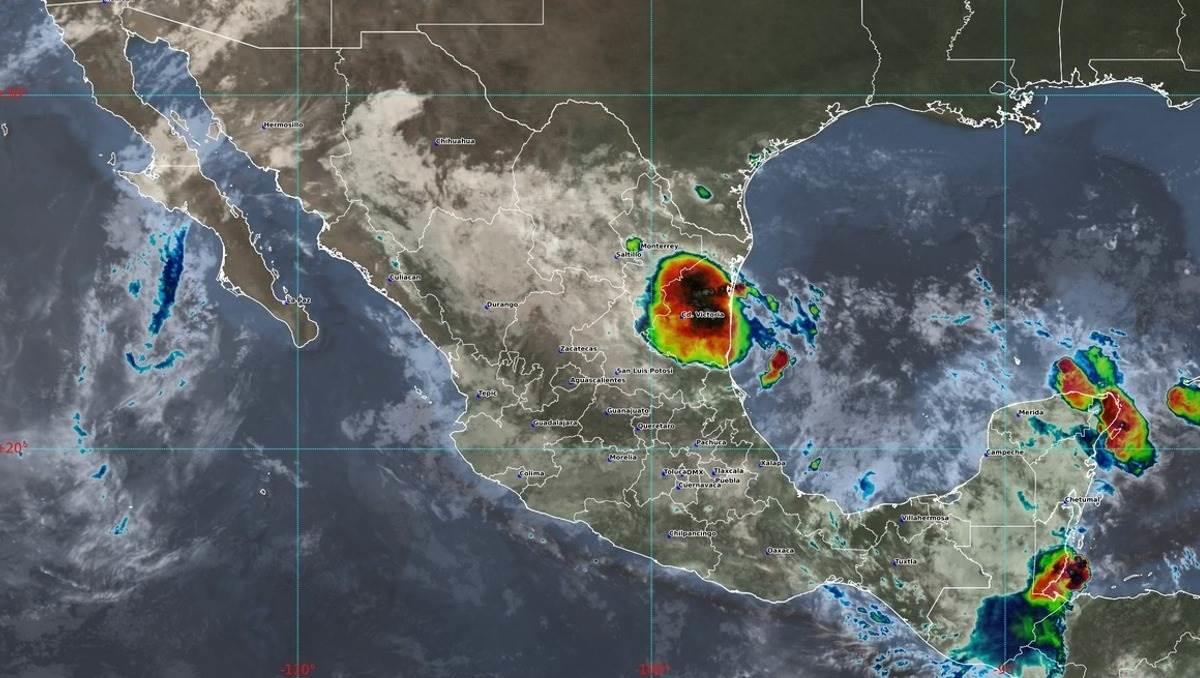 Ciclón Beryl en México; lloverá 4 días seguidos en estos estados, ¿Estará Veracruz?