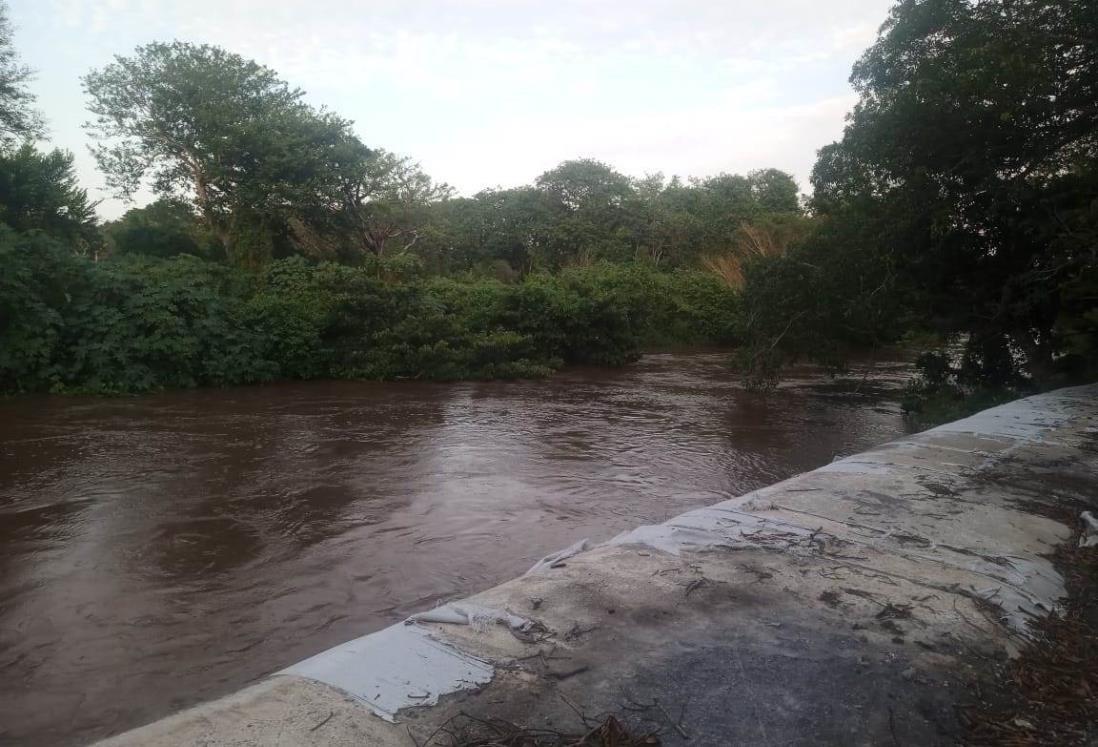 Continúa monitoreo del río Jamapa tras crecida por lluvias: alcalde