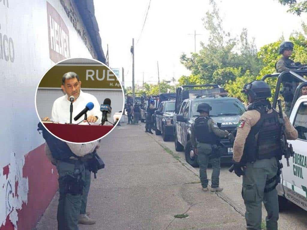 Disolución de Fuerza Civil no repercute en seguridad de Coatzacoalcos: Amado Cruz Malpica | VIDEO