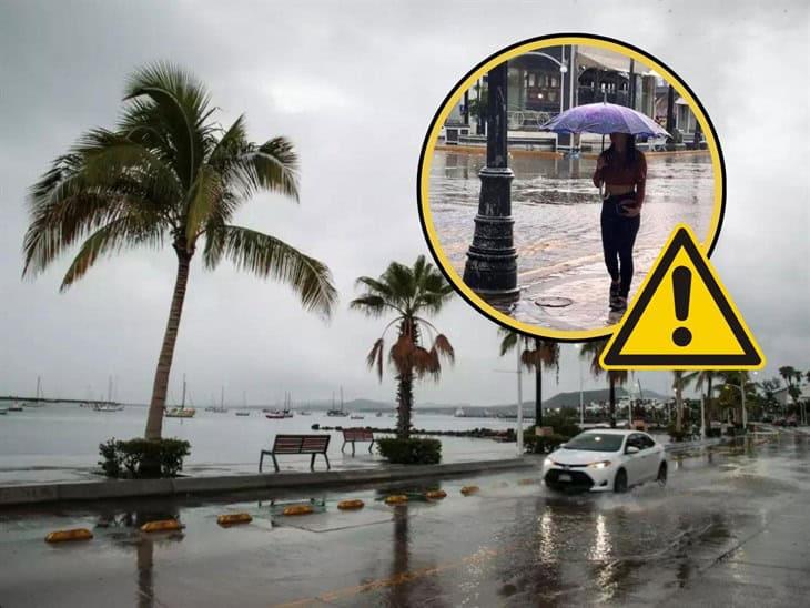 Junio cerrará con lluvias en Veracruz; descartan ciclón tropical