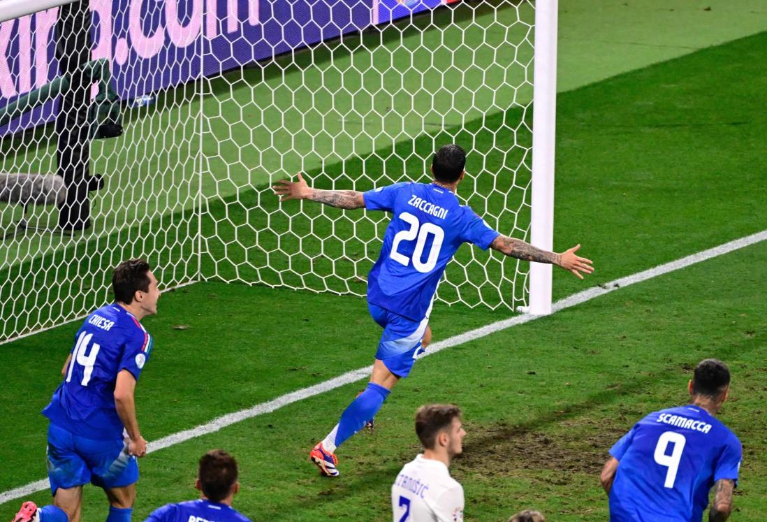 Empata Italia a croatas en el último minuto