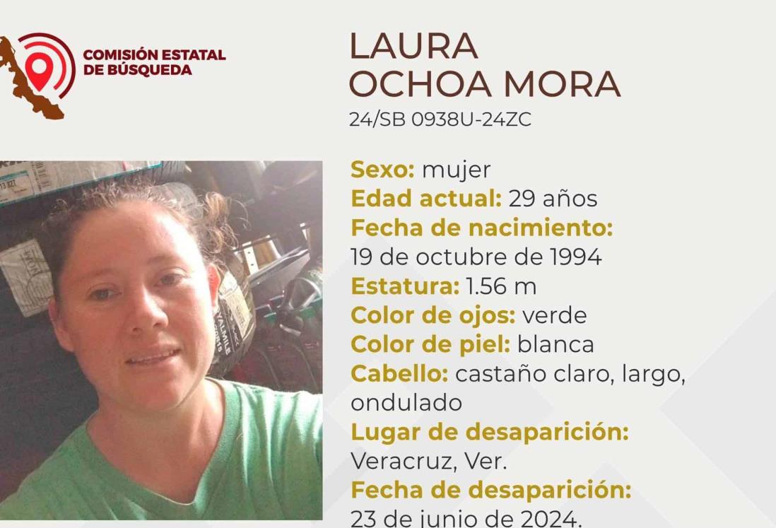 Reportan la desaparición de Laura Ochoa Mora en el puerto de Veracruz