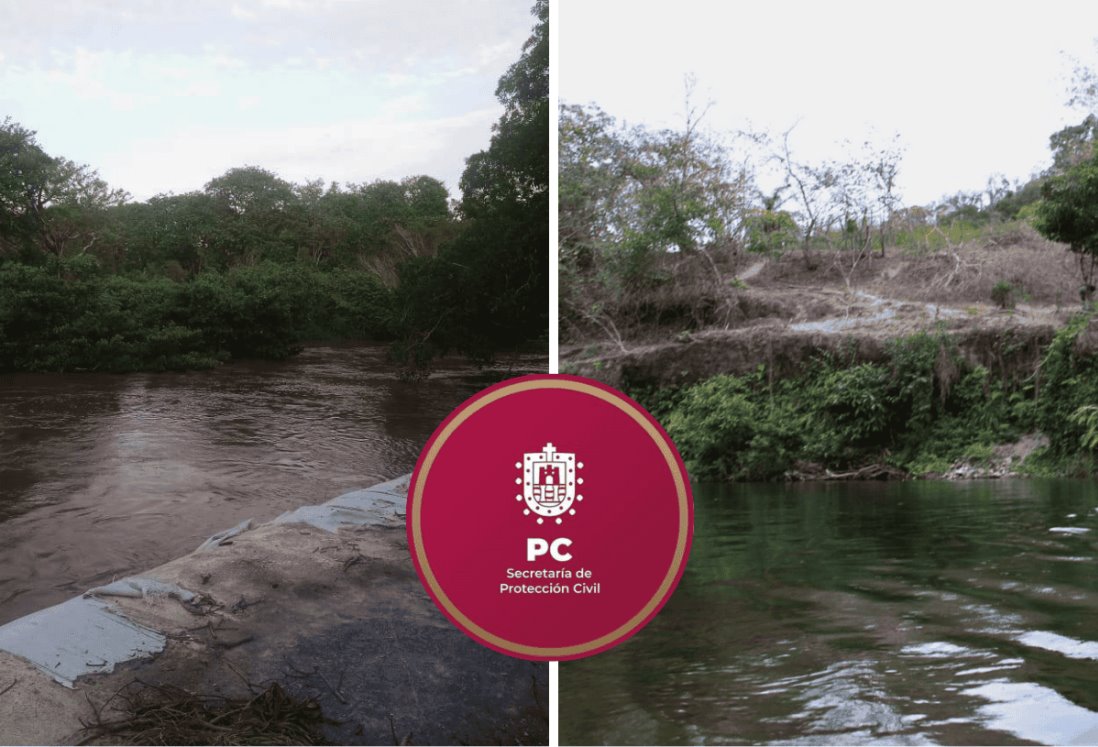 Protección Civil monitorea niveles de ríos Jamapa y Cotaxtla: Van en aumento
