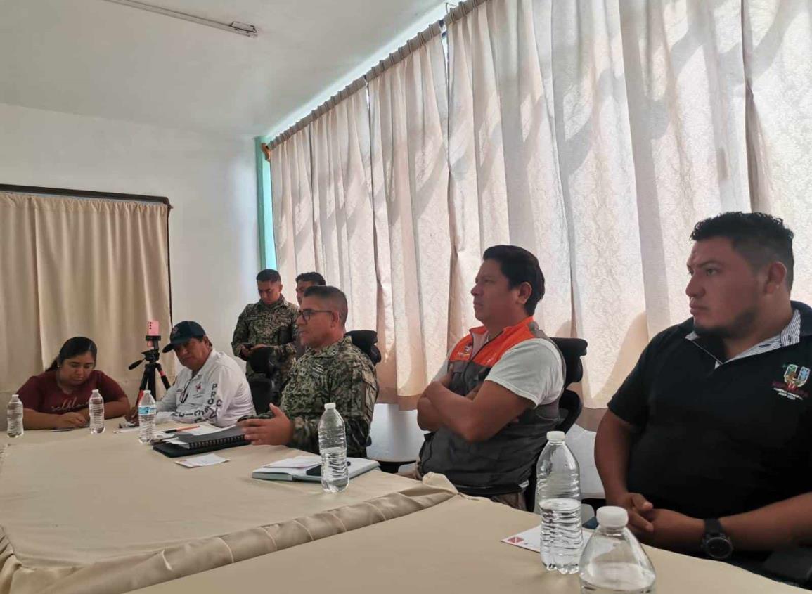 Protección Civil de Nanchital y Las Choapas no asistieron a reunión con SEDENA