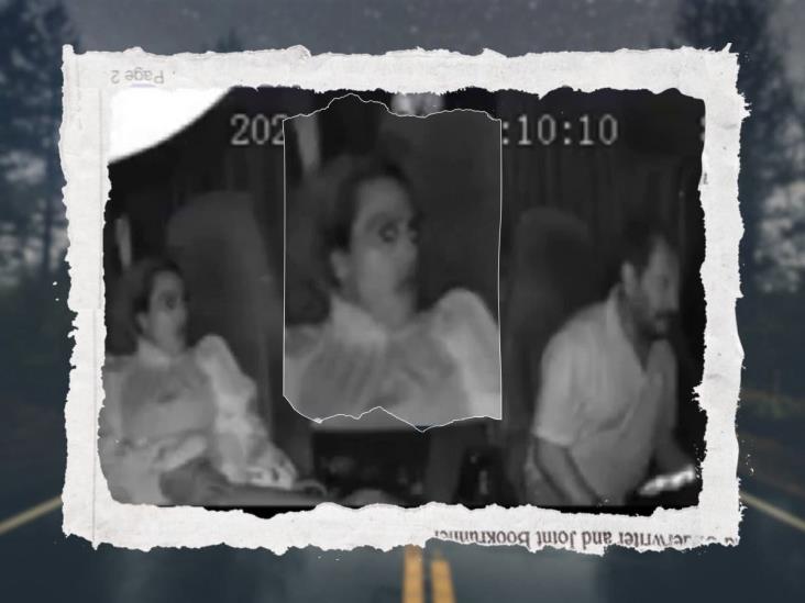 ¿Es real? Se hace viral video de una mujer fantasma viajando junto a un trailero