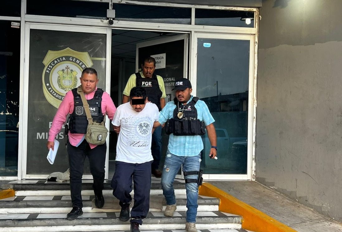 Capturan a presunto feminicida prófugo desde 2016 en Veracruz