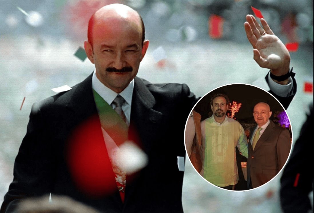 Carlos Salinas de Gortari reaparece en exclusiva fiesta en España