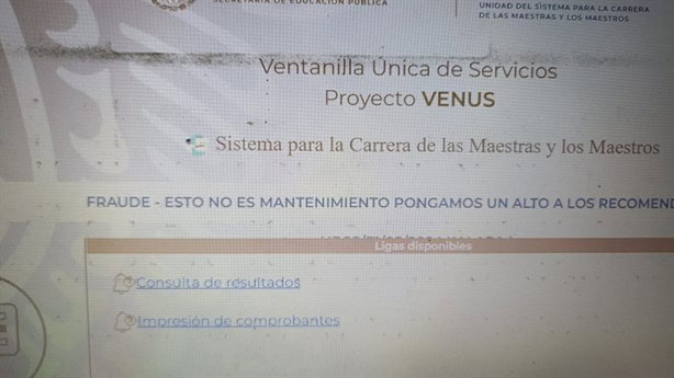 Hackean plataforma USICAMM; acusan fraude en asignación de plazas en Xalapa