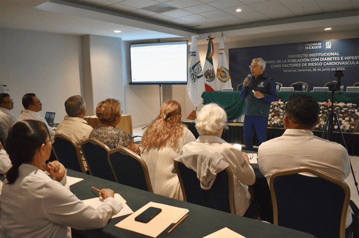 IMSS Veracruz Norte presenta el Proyecto Institucional de Atención a Diabetes e Hipertensión