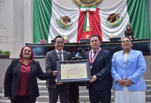 Entrega Congreso Medalla al Mérito por la Defensa y Mejora del Medio Ambiente 2024