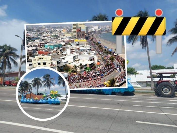 Carnaval de Veracruz 2024: estos son los cierres viales que habrá el 26 y 27 de junio