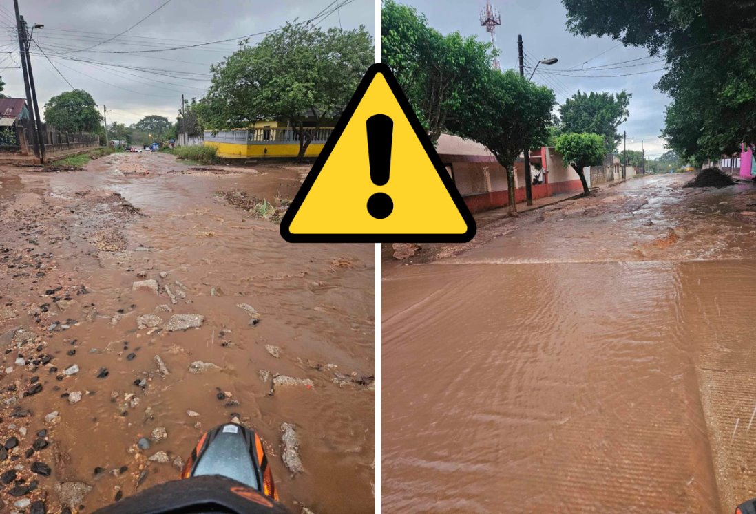 Habitantes de Rodríguez Clara sufren graves inundaciones tras fuertes lluvias