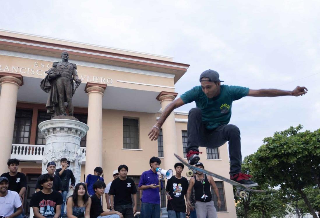 Skateboarding, gran opción para jóvenes en Veracruz