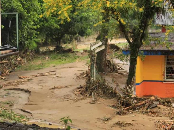 120 municipios de Veracruz, con riesgo de deslizamientos por lluvias