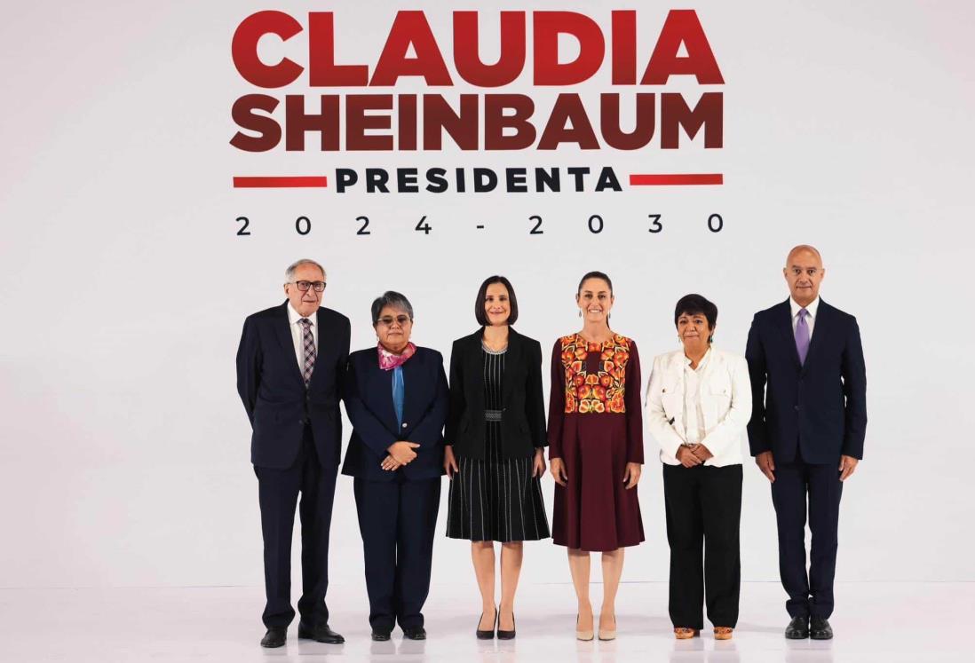 Claudia Sheinbaum presenta a 5 integrantes de su gabinete |VIDEO