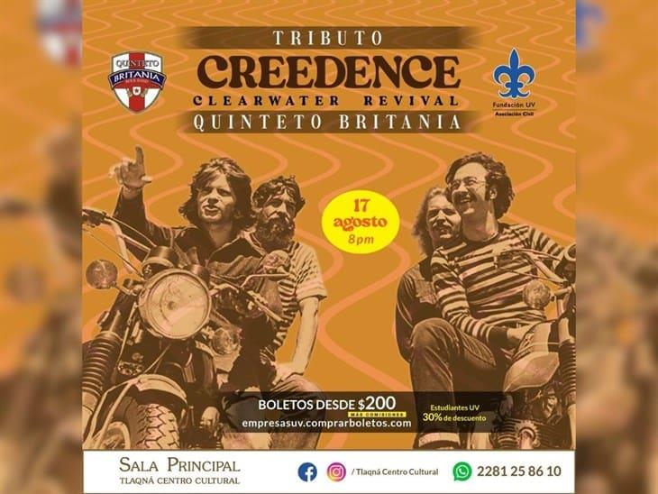 It aint me!, concierto homenaje a Creedence Clearwater Revival en Xalapa; conoce cuándo