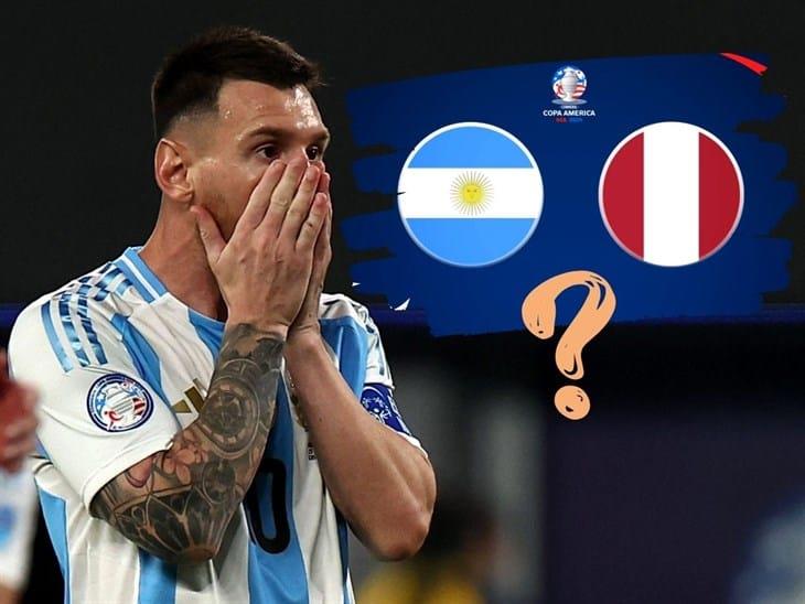 Copa América 2024: ¿Jugará Messi ante Perú en la última jornada?