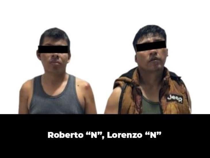 Captura SSP a dos jóvenes armados en Acayucan