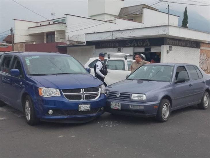 ¡Tensa mañana! se registran tres accidentes automovilísticos en Orizaba