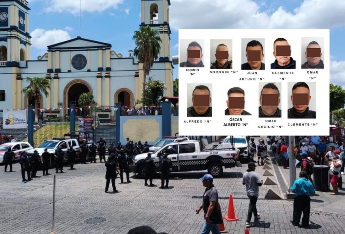 Vinculan a proceso a 9 policías de San Andrés Tuxtla; habrían participado en muerte de comerciante