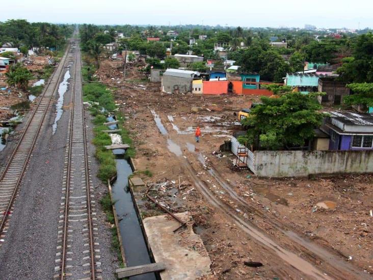 Así van los avances tras derribo de casas en derecho de vía en Coatzacoalcos | FOTOS