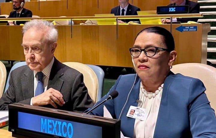 México pide a la ONU atender el tráfico de armas para lograr la pacificación
