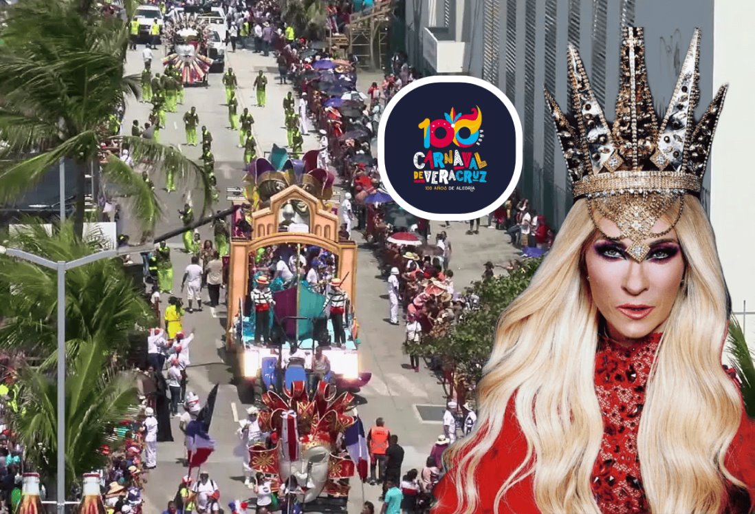 ¿A qué hora coronan a Yuri como reina del Carnaval de Veracruz 2024?