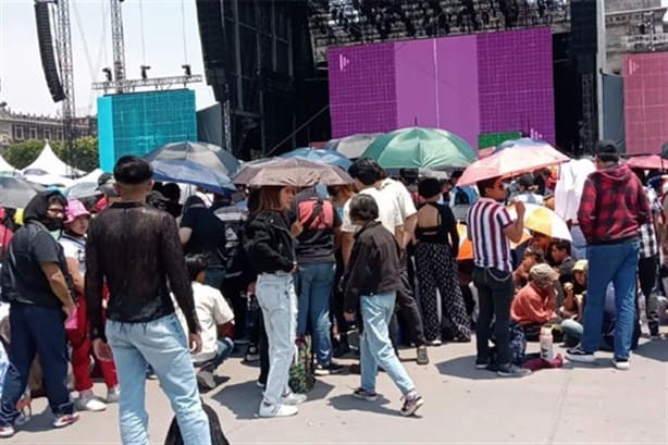 ¿Si llueve puedo llevar sombrilla a conciertos del Carnaval de Veracruz 2024?